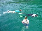 Jennifer Nina Nico Snorkeling.JPG (72 KB)
